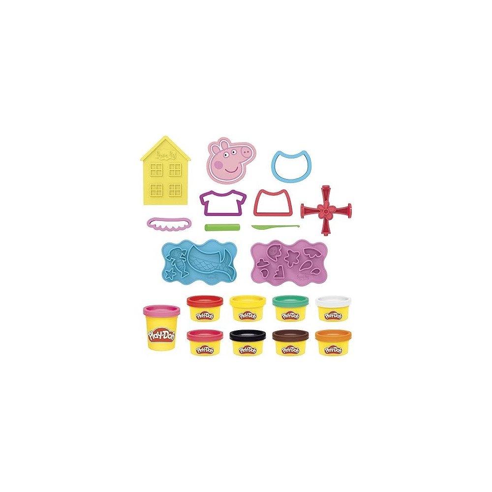 Play Doh Peppa Pig Art And Craft Toy For Kids, Multicolour