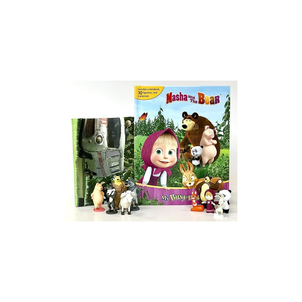 Phidal Publishing Inc Masha And The Bear My Busy Activity Book