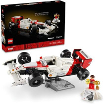 Lego Icons Mclaren Mp4/4 And Ayrton Senna Vehicle Set, F1 Race Car Model Kit For Adults To Build With Race Driver Minifigure, Home And Office Decor, Birthday Gifts For Men, Women, 10330