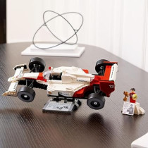 Lego Icons Mclaren Mp4/4 And Ayrton Senna Vehicle Set, F1 Race Car Model Kit For Adults To Build With Race Driver Minifigure, Home And Office Decor, Birthday Gifts For Men, Women, 10330