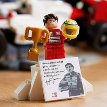 Lego Icons Mclaren Mp4/4 And Ayrton Senna Vehicle Set, F1 Race Car Model Kit For Adults To Build With Race Driver Minifigure, Home And Office Decor, Birthday Gifts For Men, Women, 10330