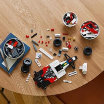 Lego Icons Mclaren Mp4/4 And Ayrton Senna Vehicle Set, F1 Race Car Model Kit For Adults To Build With Race Driver Minifigure, Home And Office Decor, Birthday Gifts For Men, Women, 10330
