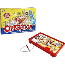 Hasbro Gaming Operation Electronic Board Game With Doctor Cards And Funny Ailments, Kids Board Games, Ages 6 Plus, 1Plus Players, Funny Board Games For Kids, Kids Gifts