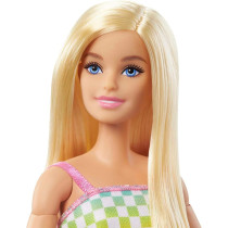 Barbie Fashionistas Doll 194 With Wheelchair And Ramp, Blond Hair, Rainbow Dress And Accessories