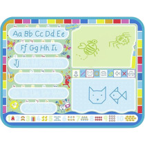 Tomy Aquadoodle My Abc Doodle Large Water Doodle Mat, No Mess Colouring And Drawing Game, Suitable For Toddlers And Children Aged 3, 4 And 5 Plus