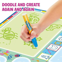 Tomy Aquadoodle My Abc Doodle Large Water Doodle Mat, No Mess Colouring And Drawing Game, Suitable For Toddlers And Children Aged 3, 4 And 5 Plus