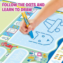 Tomy Aquadoodle My Abc Doodle Large Water Doodle Mat, No Mess Colouring And Drawing Game, Suitable For Toddlers And Children Aged 3, 4 And 5 Plus
