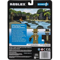 Roblox Action Collection Build A Boat For Treasure By Chillz Studios Swash Buckling Seafarers Game Pack Includes Exclusive Virtual Code, 7 Pieces