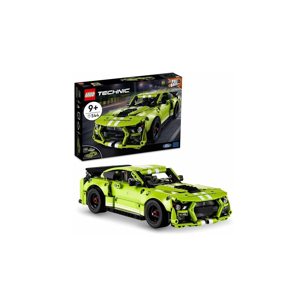 Lego Technic Ford Mustang Shelby Gt500 42138 Building Blocks Toy Car Set For Boys, Girls, And Kids, 544 Pieces