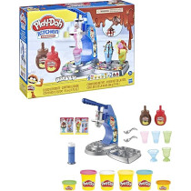 Play-Doh Kitchen Creations Drizzy Ice Cream Playset Featuring Drizzle Compound And 6 Non-Toxic Colors For Kids, Gift For Boys And Girls