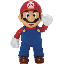 Super Mario Its-A Me, Mario Collectible Action Figure, 30 Plus Phrases And Game Sounds