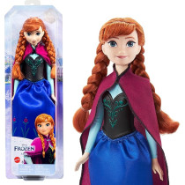 Disney Frozen Anna Fashion Doll And Long Red Hair Toy Inspired By The Movie