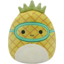 Squishmallow 7.5 Inches Maui Pineapple W Scuba Mask, Yellow
