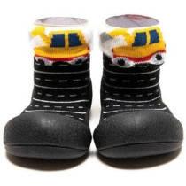 Attipas Two Style, Unisex Babies Sneakers, Black