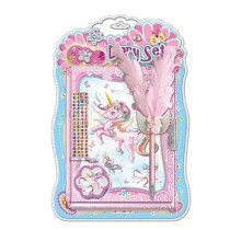Pecoware Diary Set With Crown Pen