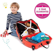 Trunki Harley The Ladybug Ride On Suitcase, Red, TI0092-GB01