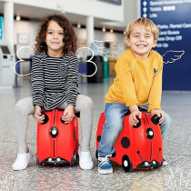 Trunki Harley The Ladybug Ride On Suitcase, Red, TI0092-GB01