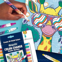 Crayola Color Change Markers, Gift For Teens, 8Ct