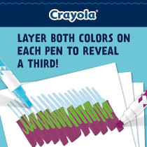 Crayola Color Change Markers, Gift For Teens, 8Ct