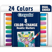 Crayola Color Change Markers, Gift For Teens, 8Ct