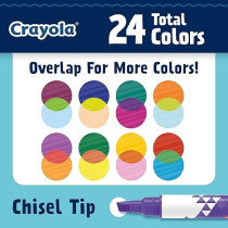 Crayola Color Change Markers, Gift For Teens, 8Ct