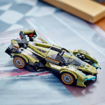 Lego Speed Champions Lamborghini Lambo V12 Vision Gt Super Car Toy For 10 Plus Year Old Boys And Girls, Buildable Vehicle Model Set, Kids Bedroom Decoration, Birthday Gift Idea, 76923