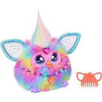 Furby Tie Dye, 15 Fashion Accessories, Interactive Plush Toys For 6 Year Old Girls And Boys And Up, Voice Activated Animatronic
