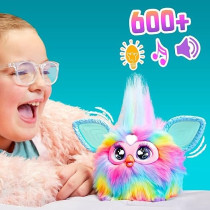 Furby Tie Dye, 15 Fashion Accessories, Interactive Plush Toys For 6 Year Old Girls And Boys And Up, Voice Activated Animatronic