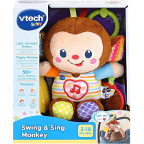 Vtech Swing And Sing Monkey Toy For Baby, Multicolour