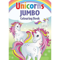Alligator Unicorns Jumbo Colouring Book Toy