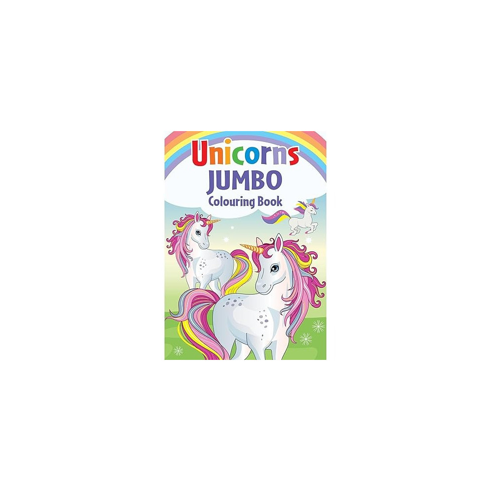 Alligator Unicorns Jumbo Colouring Book Toy