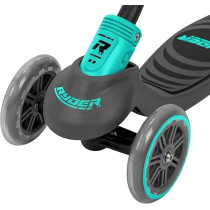 Munecas Saica 3400 3 Wheels Scooter, Turquoise