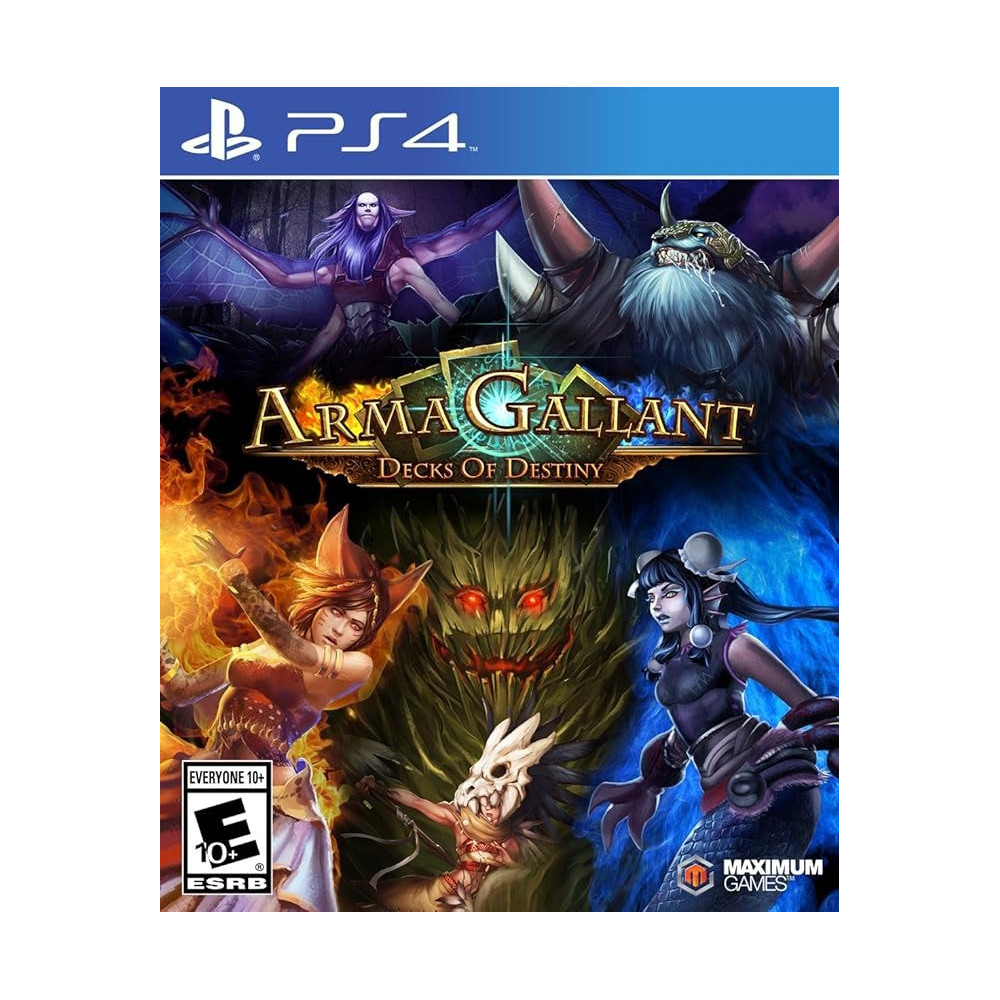 Maximum Games Armagallant Decks Of Destiny, Playstation 4