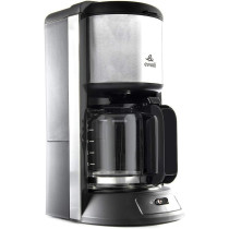 Evvoli Coffee Maker 1000W 10 Cup With 1.25L Glass Carafe Black EVKA-CO10MB 2 Years Warranty