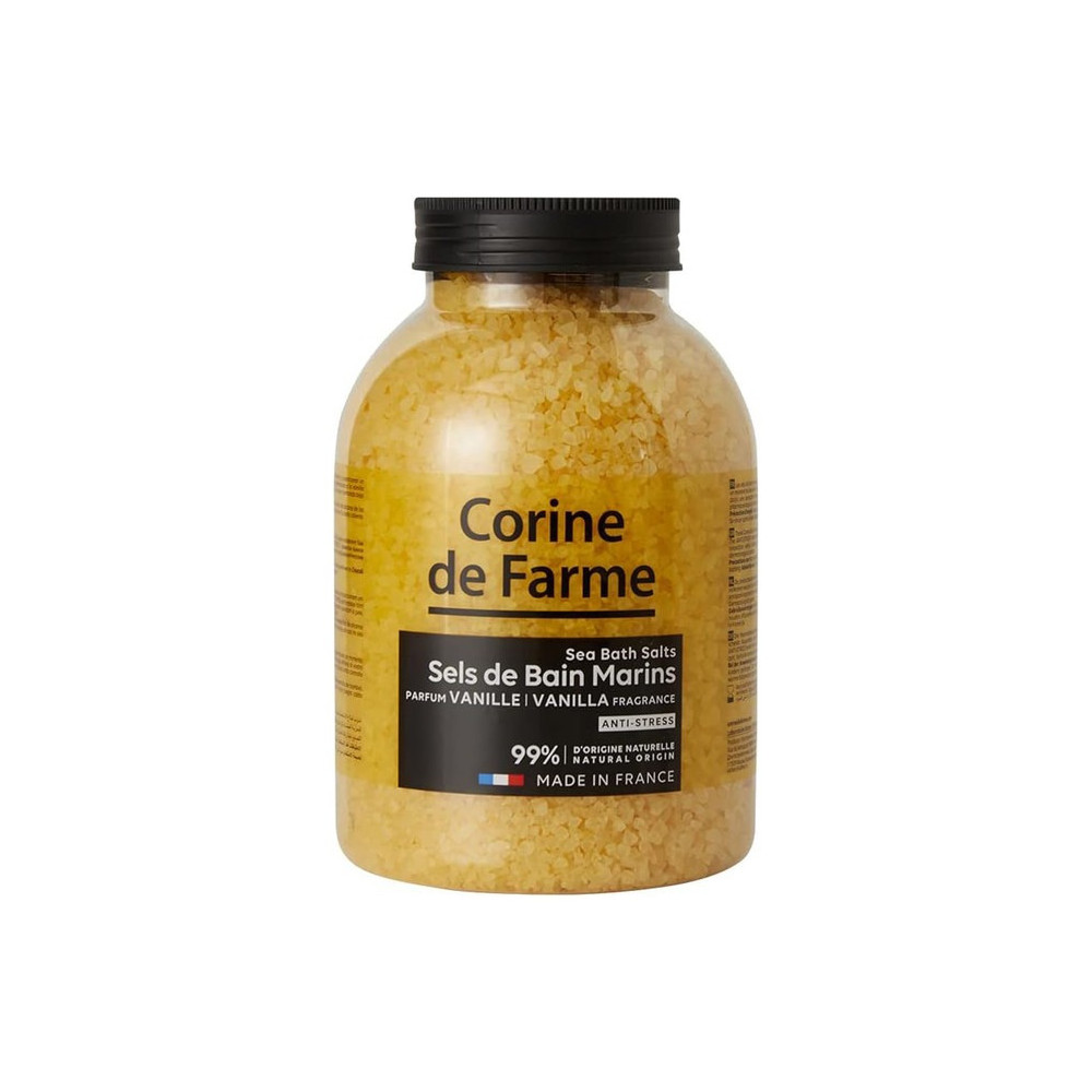 Corine De Farme Bath Sea Salt With Vanilla Fragrance 1.3kg