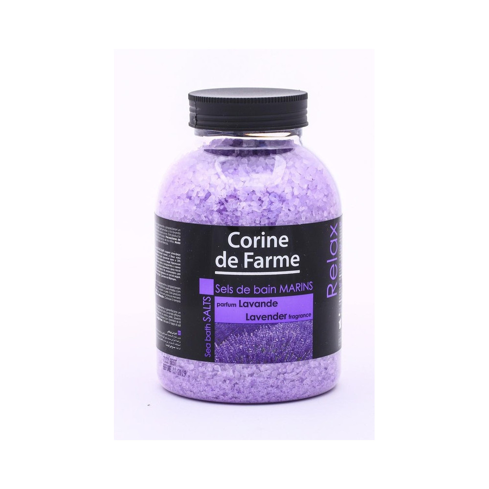 Corine De Farme Bath Sea Salt With Lavender Fragrance 1.3kg