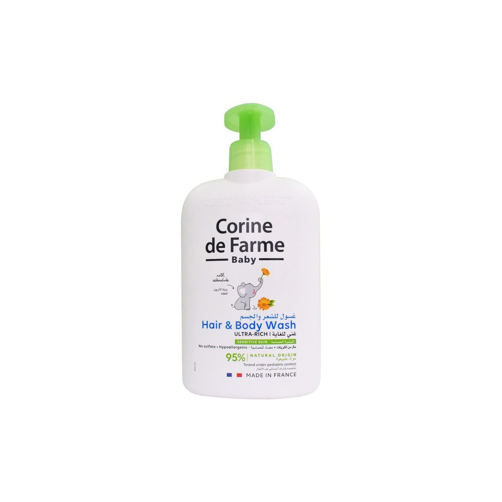 Corine De Farme Baby Hair And Body Wash Sulfate Free 500ml