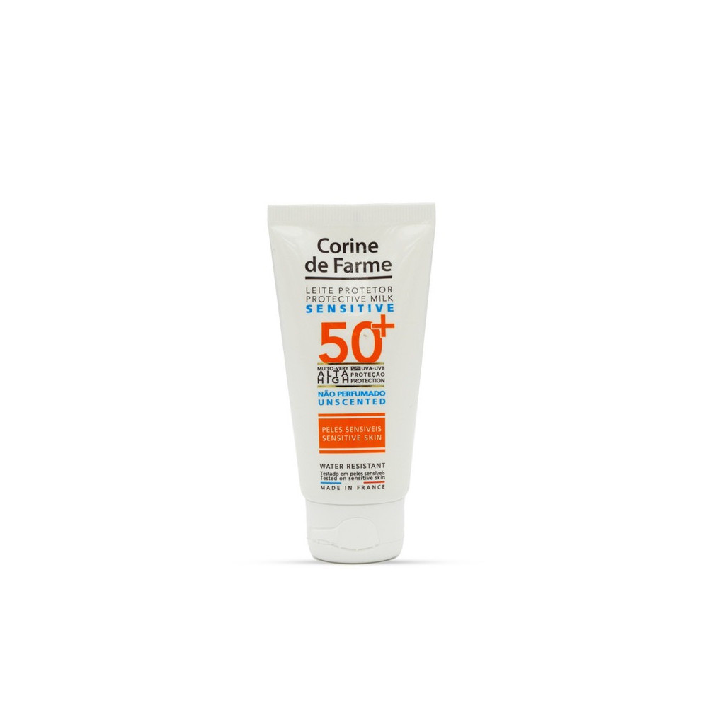 Corine De Farme Protective Milk Sensitive Unscented Lotion SPF 50 Tube 50ml