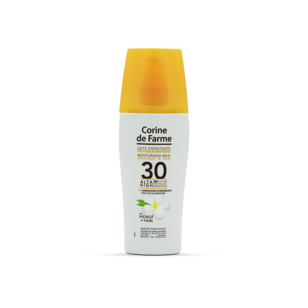 Corine De Farme Protect And Tan Moisturizing Milk Lotion SPF 30 150ml