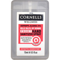 Cornells Pocket Hand Sanitizer Spray 15ml