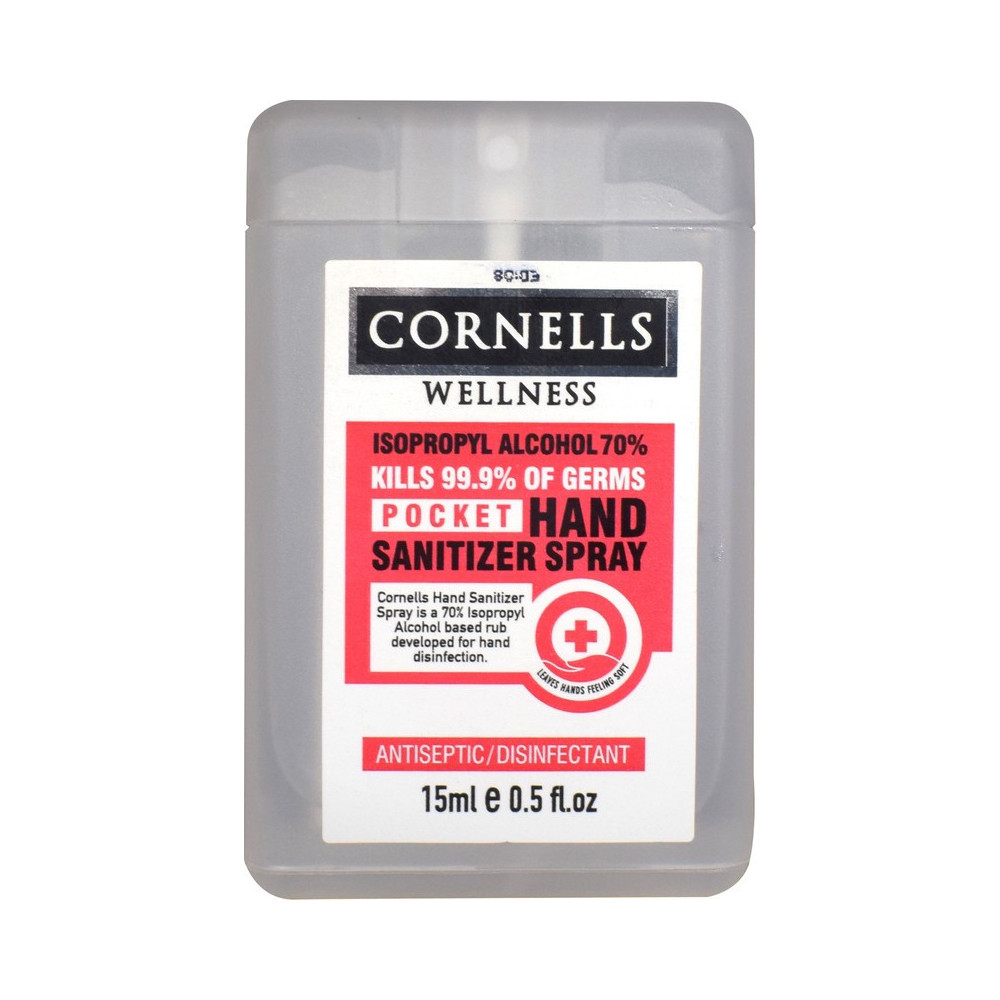 Cornells Pocket Hand Sanitizer Spray 15ml