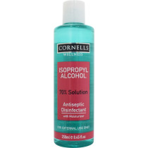 Cornells Isopropyl Alcohol Antiseptic Disinfectant 250ml