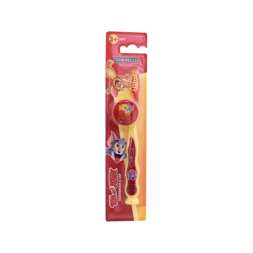 Cornells Tom And Jerry Tooth Brush With Cap
