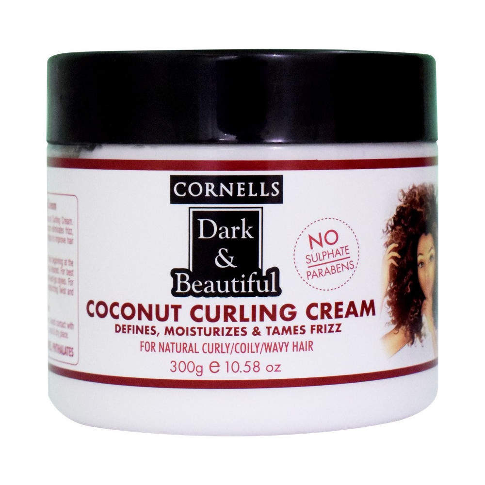 Cornells Dark And Beautiful Coconut Curling Hair Cream 300ml