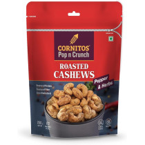Cornitos Roasted Cashews Crack Pepper 200gm
