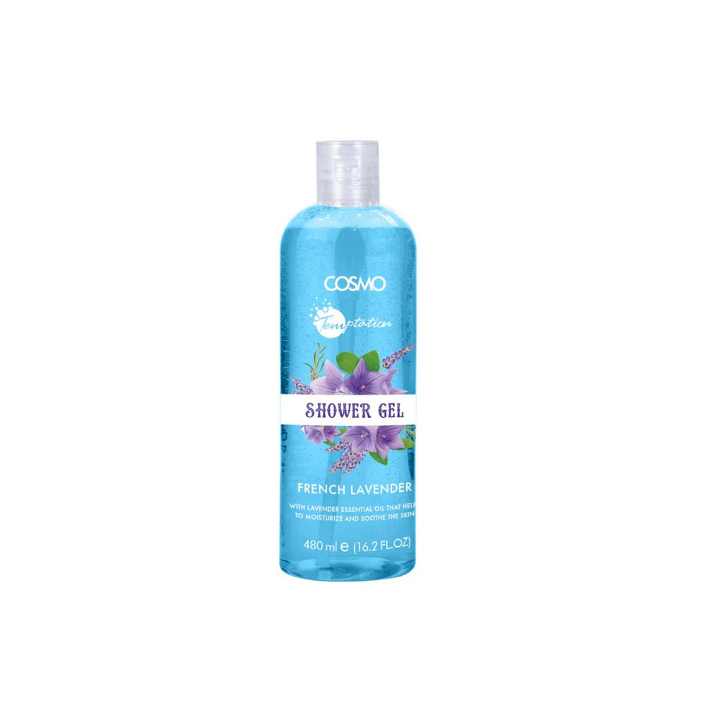 Cosmo Temptation Shower Gel French Lavender 480ml