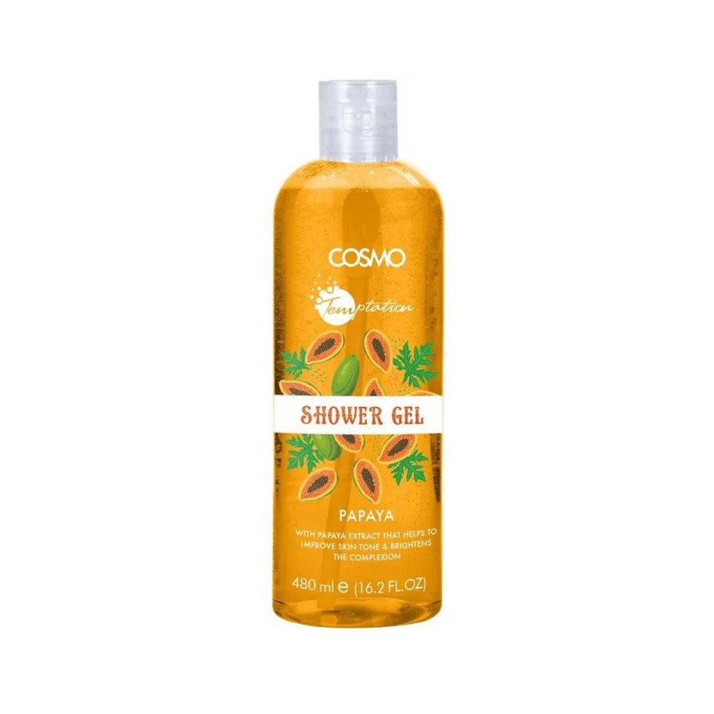 Cosmo Temptation Shower Gel Papaya 480ml