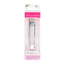 Brushworks Stainless Steel Toe Nail Clipper