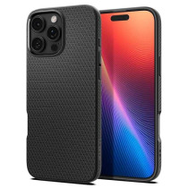 Spigen Liquid Air Designed For Iphone 16 Pro Max Case Cover, Matte Black