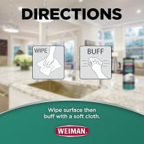 Weiman All Purpose Cleaners Granite And Stone Daily Wipes For Quartz, Granite And Marble
